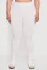 Plus Size High Waisted Basic Fleece Lined Leggings sold by Rainbow