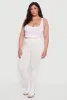 Plus Size High Waisted Basic Fleece Lined Leggings sold by Rainbow