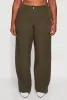 Plus Size Crepe Knit Wide Leg Dress Pants sold by Rainbow