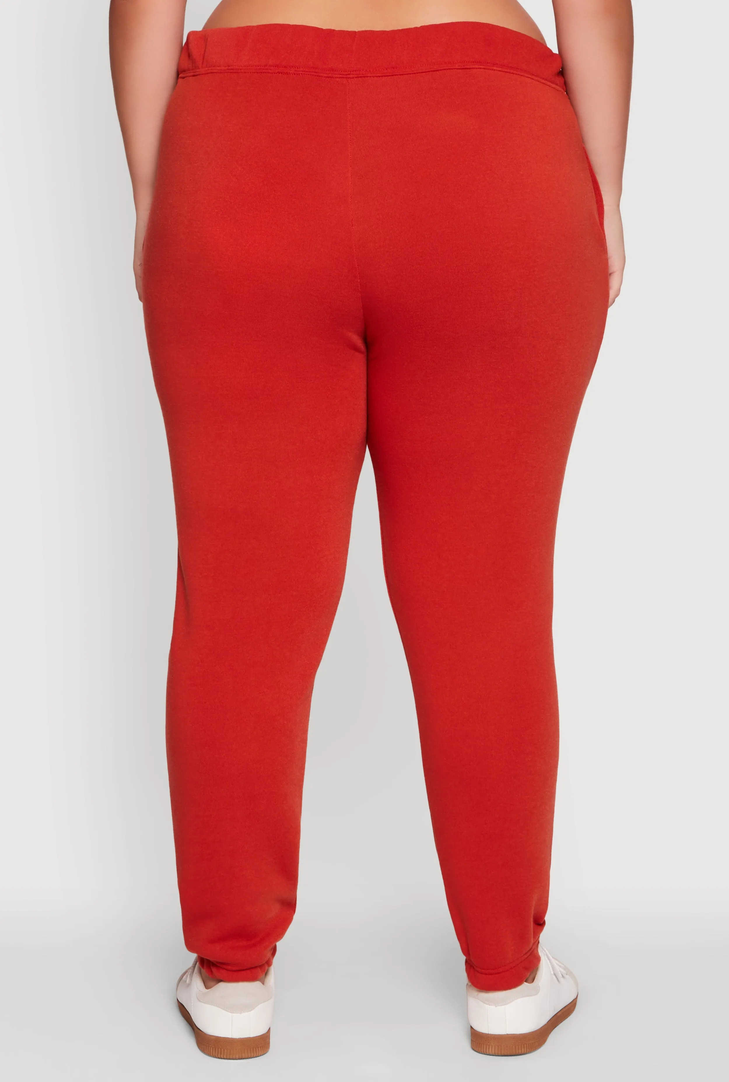 Plus Size Fleece High Waisted Sweatpants sold by Rainbow product image thumbnail 5