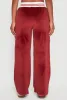 Velour High Waisted Striped Detail Wide Leg Pants sold by Rainbow