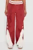Velour High Waisted Striped Detail Wide Leg Pants sold by Rainbow