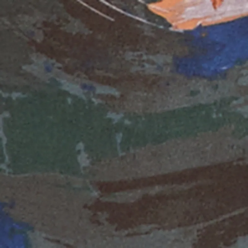 Brush Stroke Patterned Stacked Straight Leg Pants sold by Rainbow product image thumbnail 4