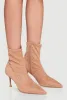 Pointed Toe Stiletto Heel Ankle Boots sold by Rainbow