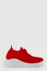 Lace Up Textured Knit Sneakers sold by Rainbow