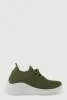 Lace Up Textured Knit Sneakers sold by Rainbow