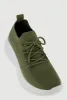 Lace Up Textured Knit Sneakers sold by Rainbow