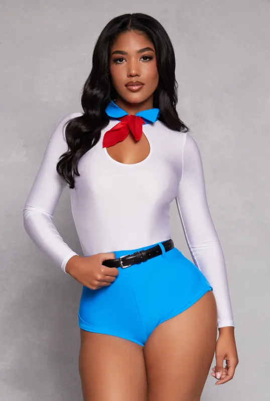 Mystery Leader Babe Costume sold by Rainbow