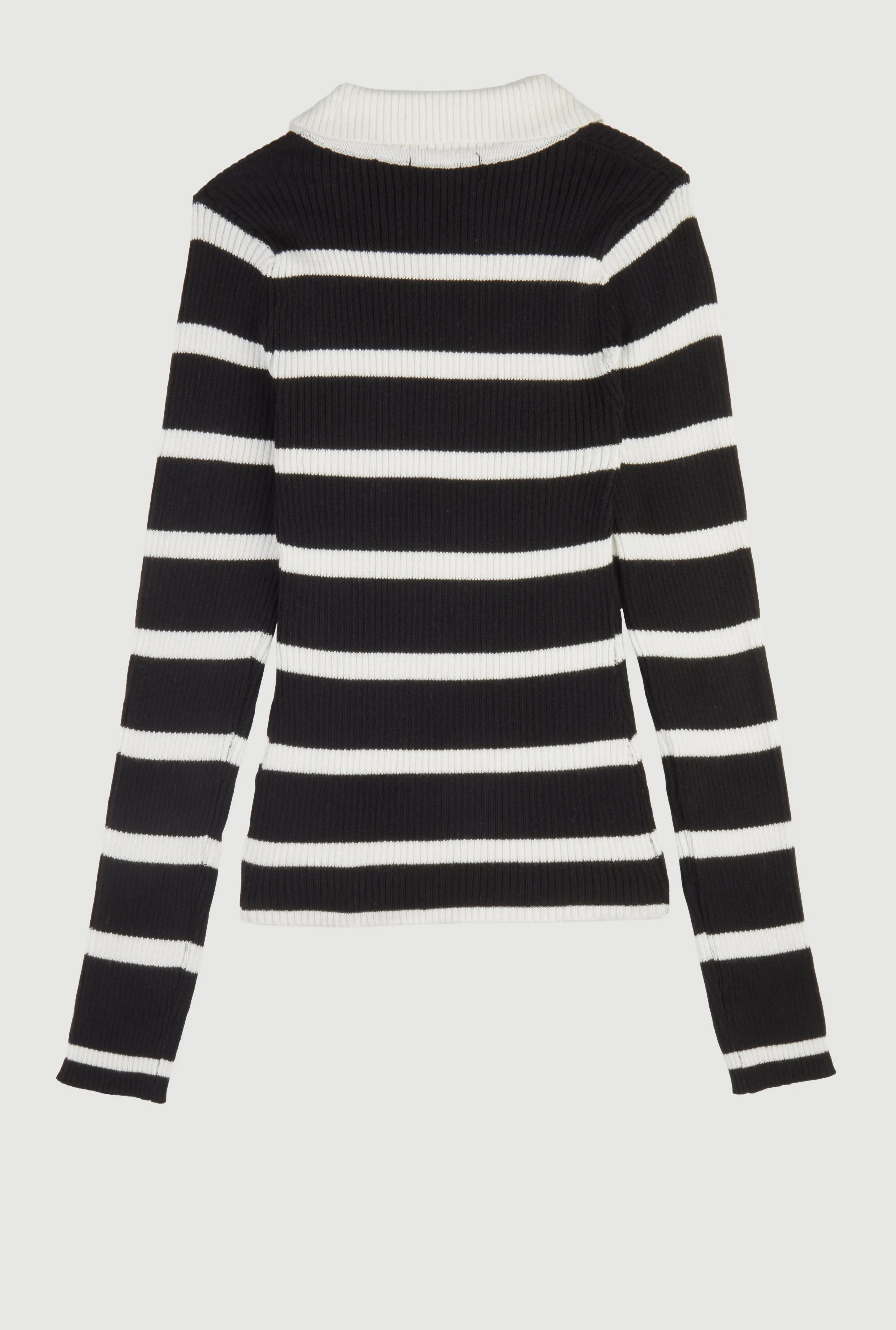 Girls Striped Collared Sweater sold by Rainbow product image thumbnail 3
