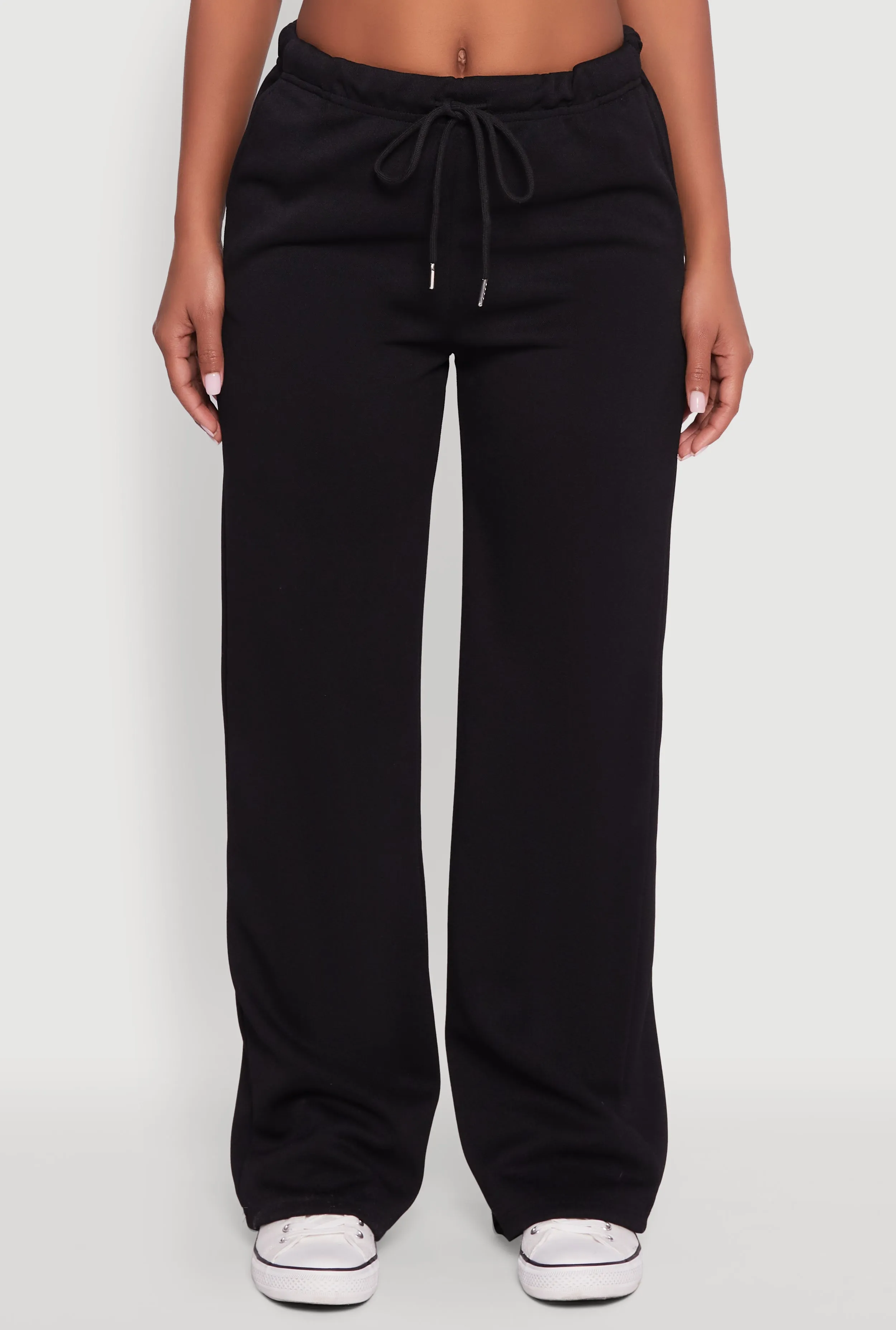 Drawstring Waist Wide Leg Sweatpants sold by Rainbow product image thumbnail 5