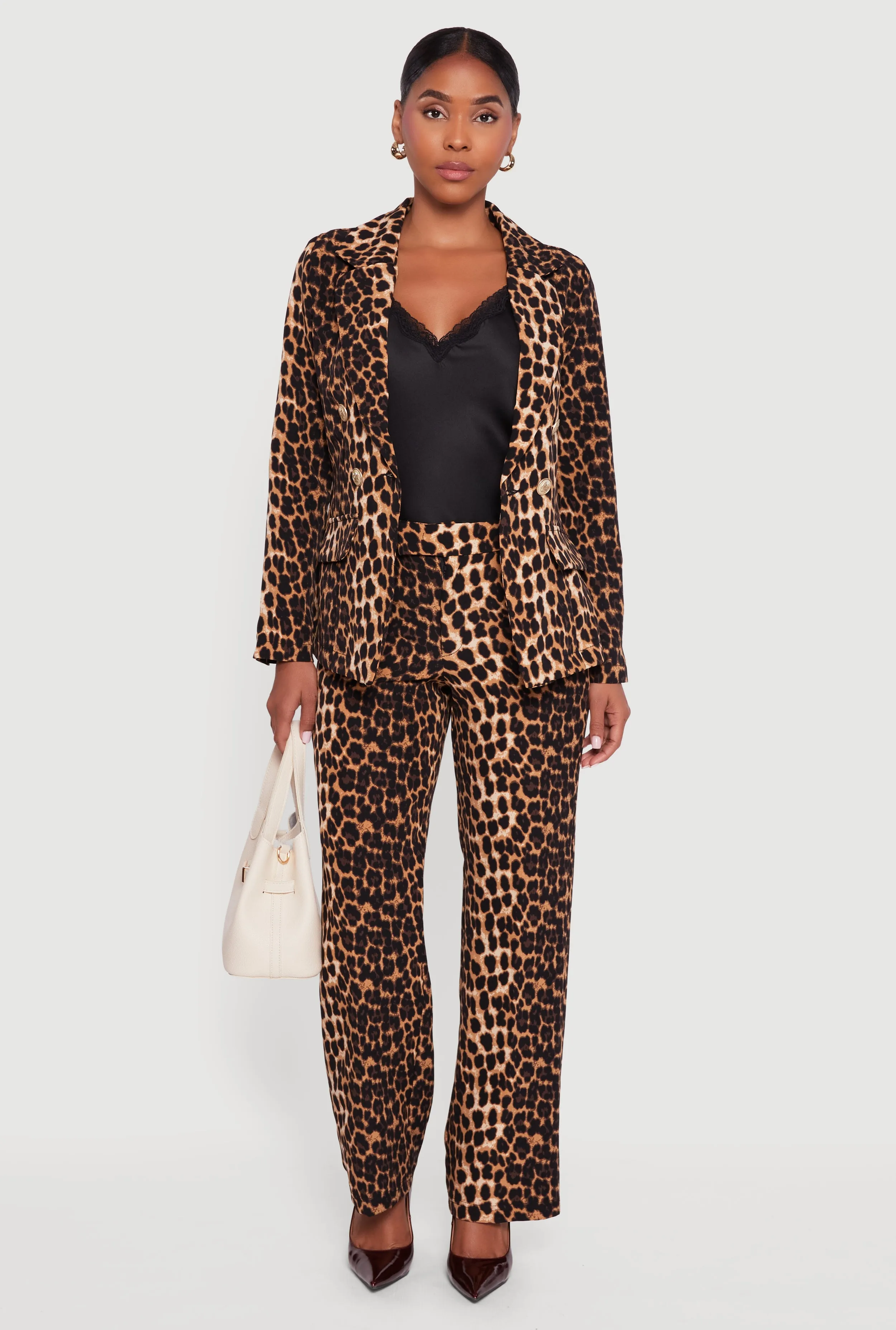 Button Detail Long Sleeve Blazer sold by Rainbow product image thumbnail 2