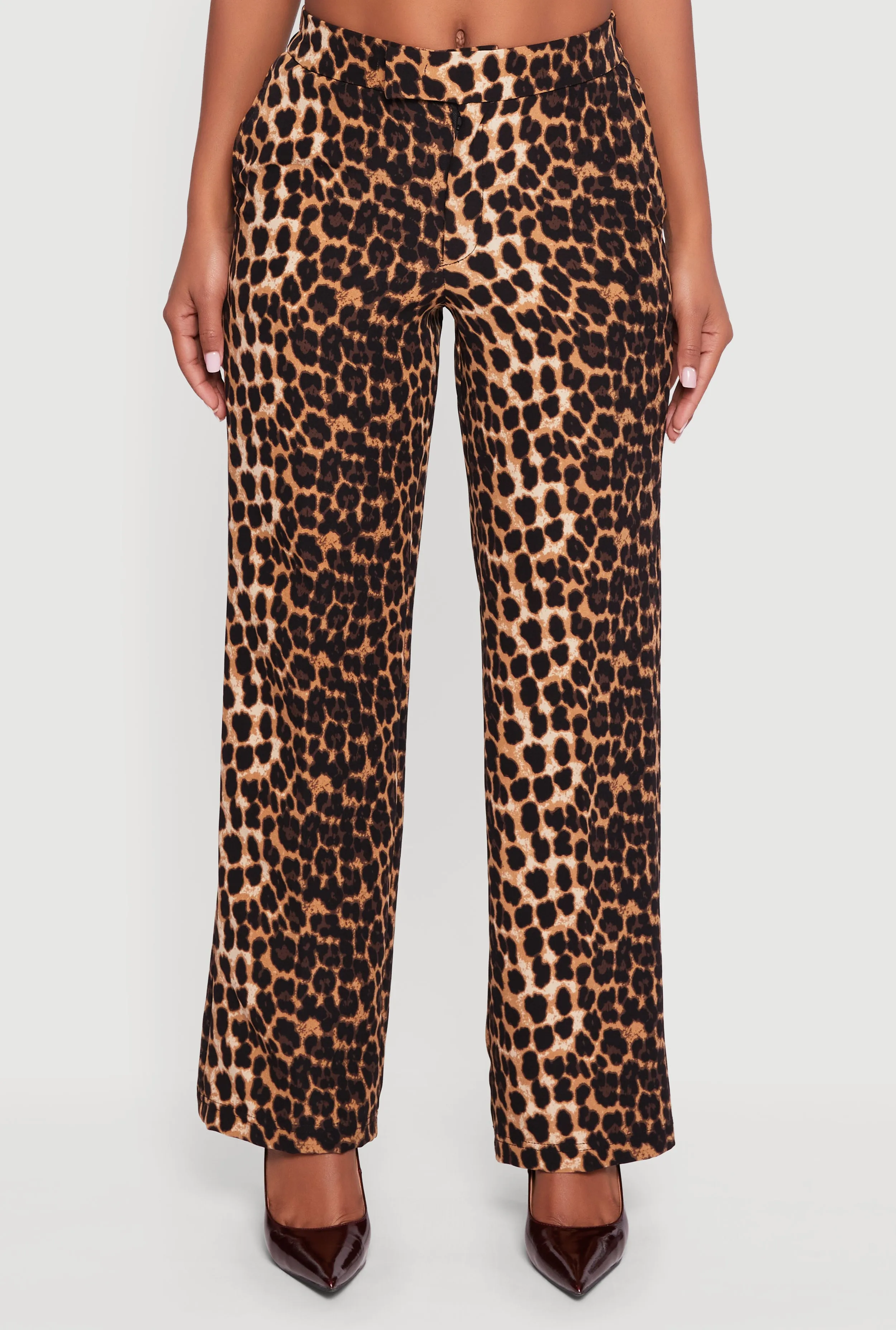 Elastic Waist Straight Leg Dress Pants sold by Rainbow product image thumbnail 3