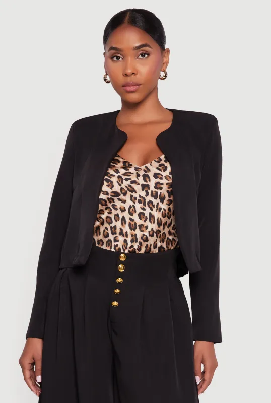 Padded Shoulder Blazer sold by Rainbow