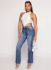 WAX Rhinestone Back Pocket Boot Cut Jeans sold by Rainbow