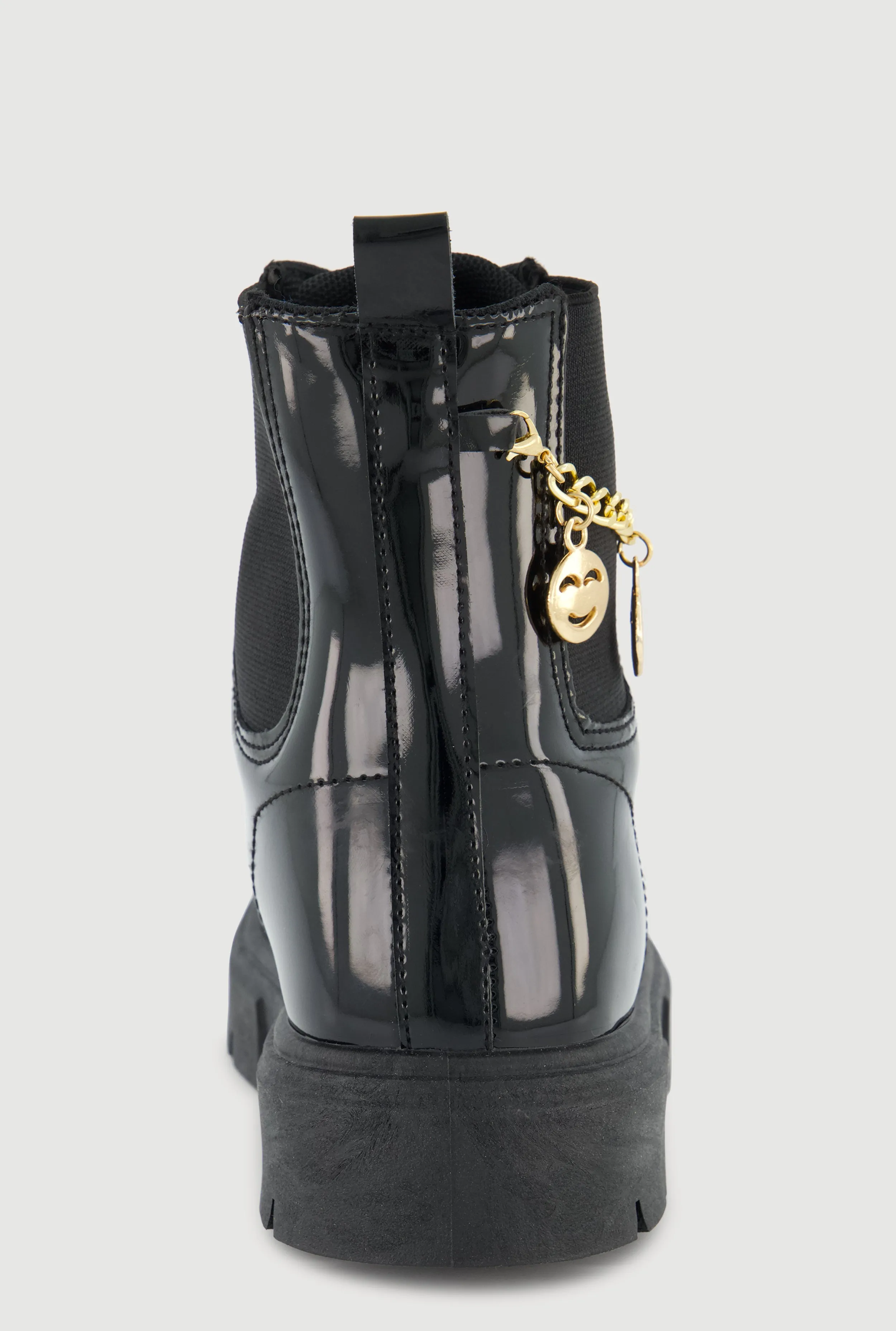 Girls Charm Chain Detail Lace Up Combat Boots sold by Rainbow product image thumbnail 3