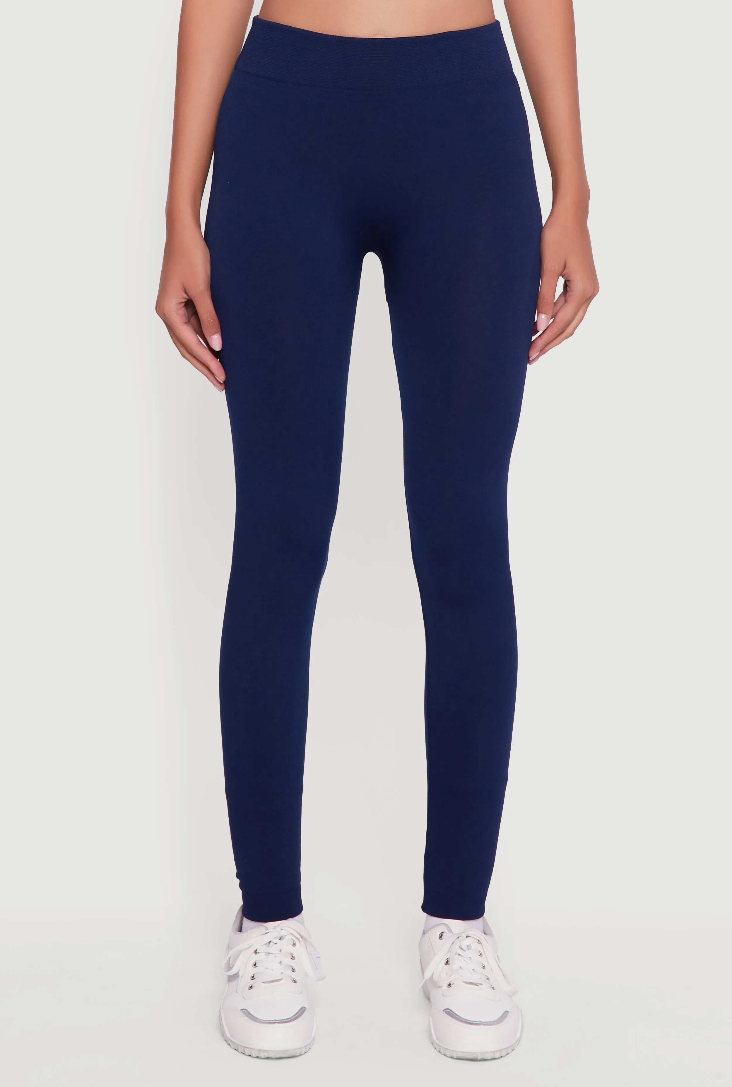 High Waisted Fleece Lined Leggings sold by Rainbow product image thumbnail 5