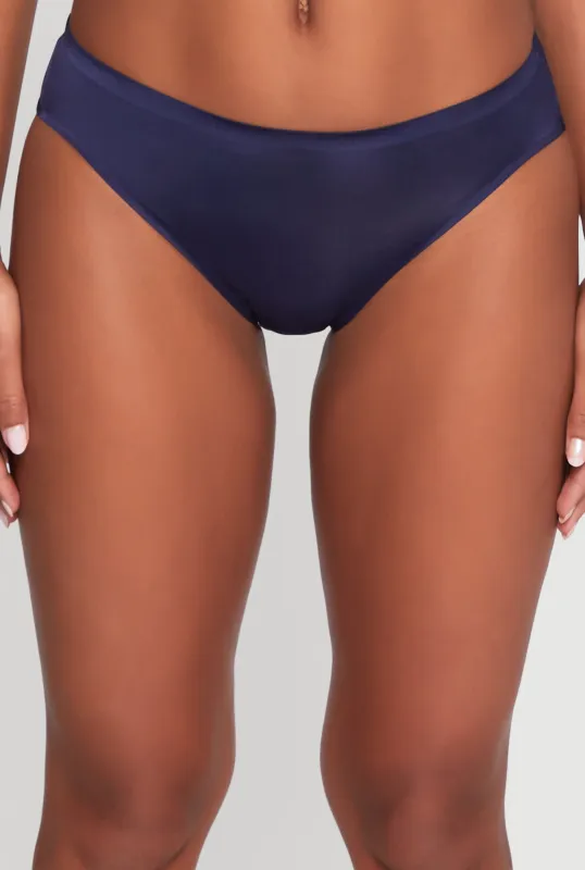 Seamless Solid Bikini Panty sold by Rainbow