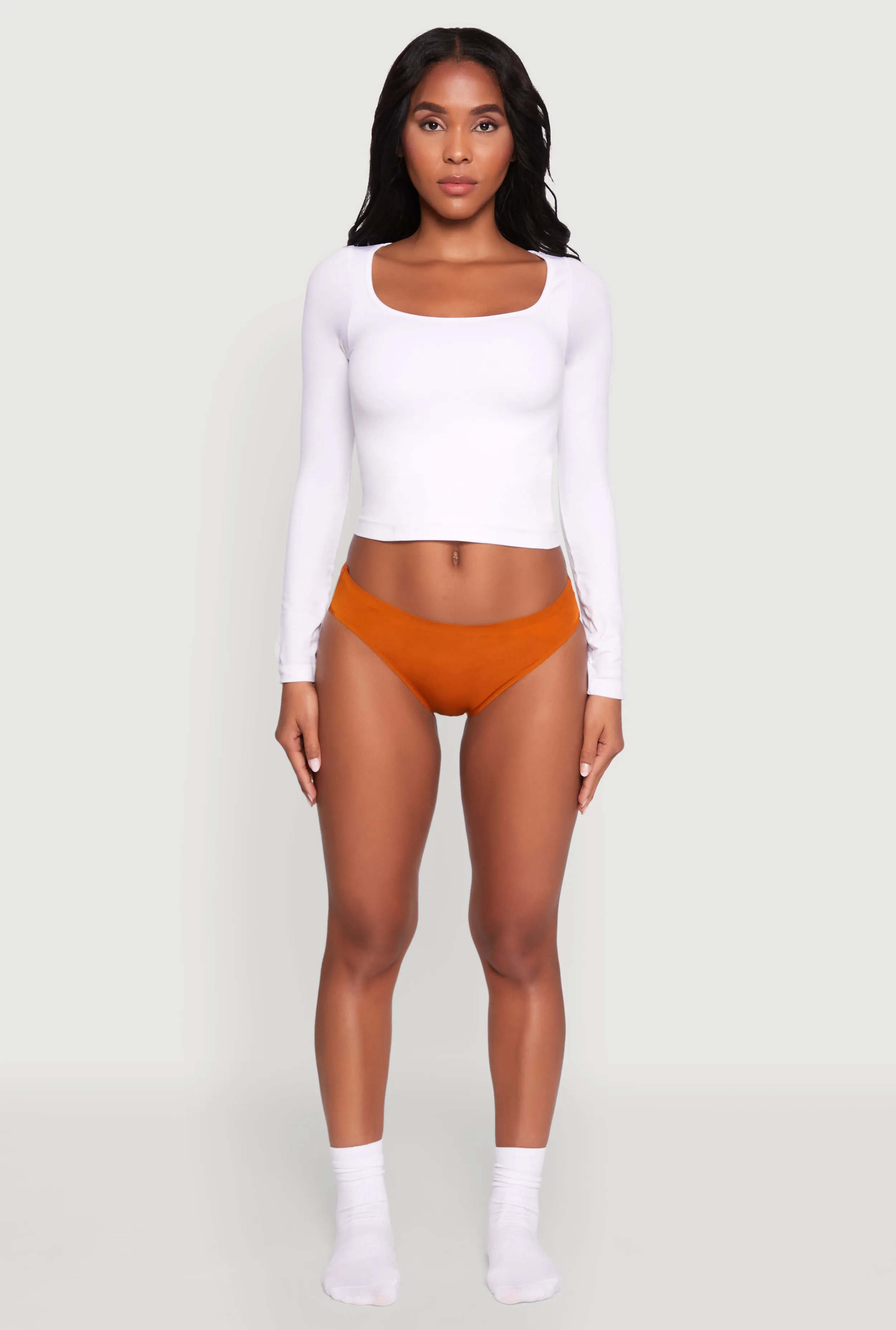 Seamless Solid Bikini Panty sold by Rainbow product image thumbnail 2