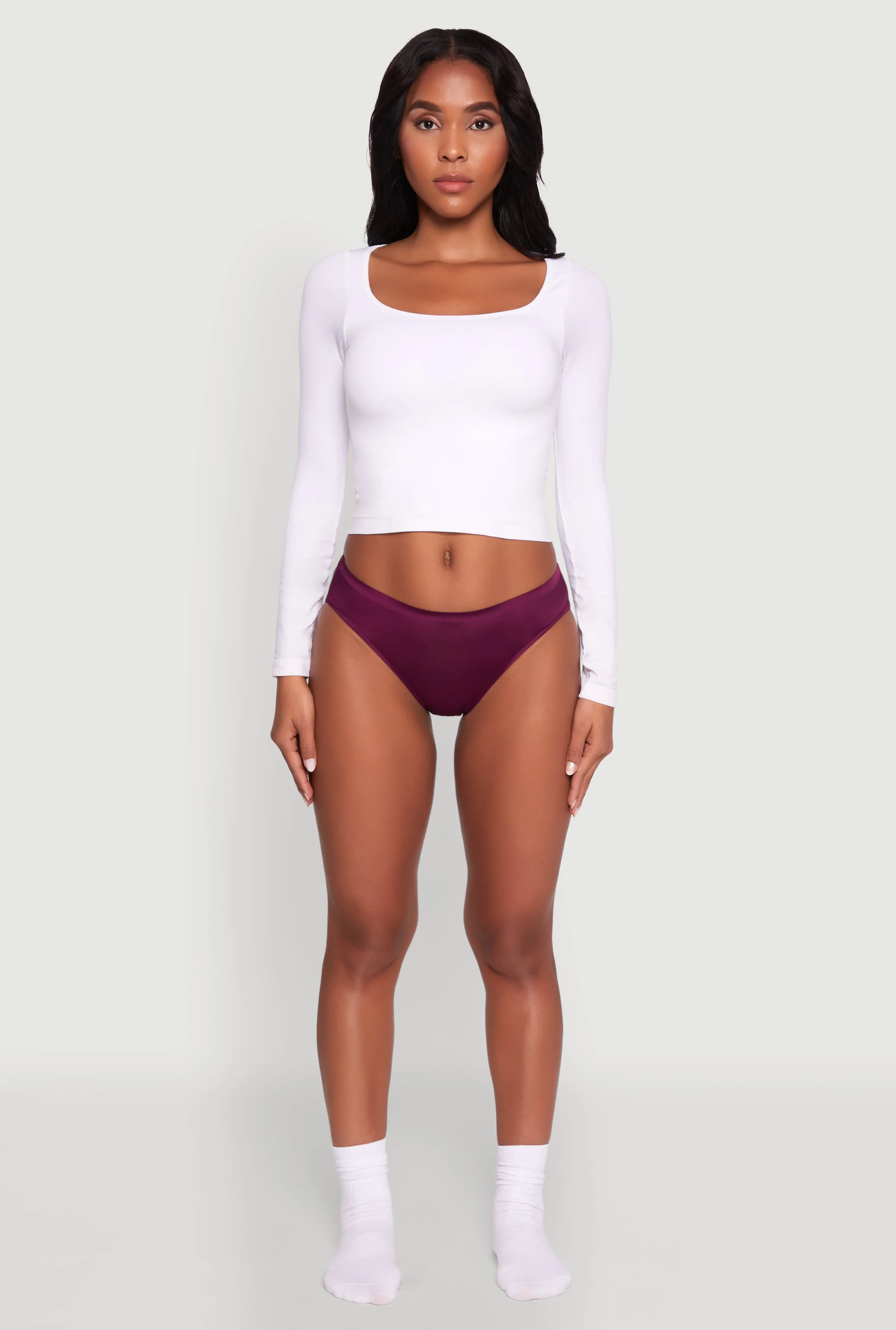 Seamless Solid Bikini Panty sold by Rainbow product image thumbnail 2