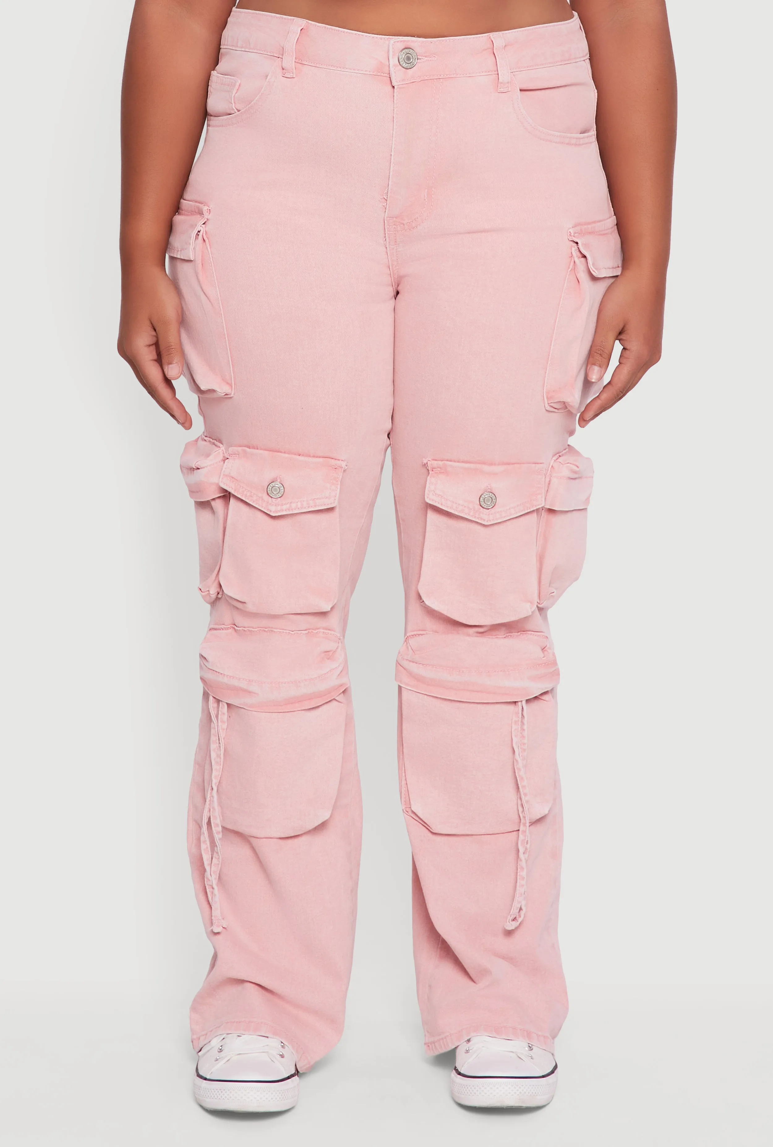 Plus Size VIP Mineral Wash Utility Jeans sold by Rainbow product image thumbnail 5