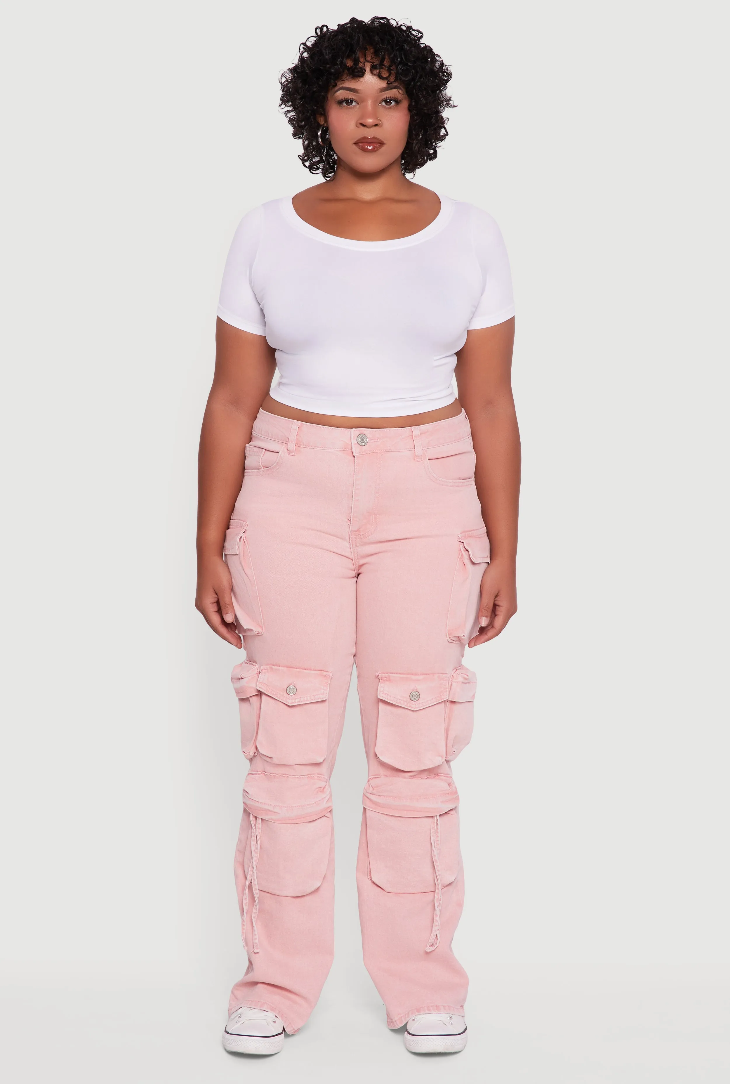 Plus Size VIP Mineral Wash Utility Jeans sold by Rainbow product image thumbnail 2