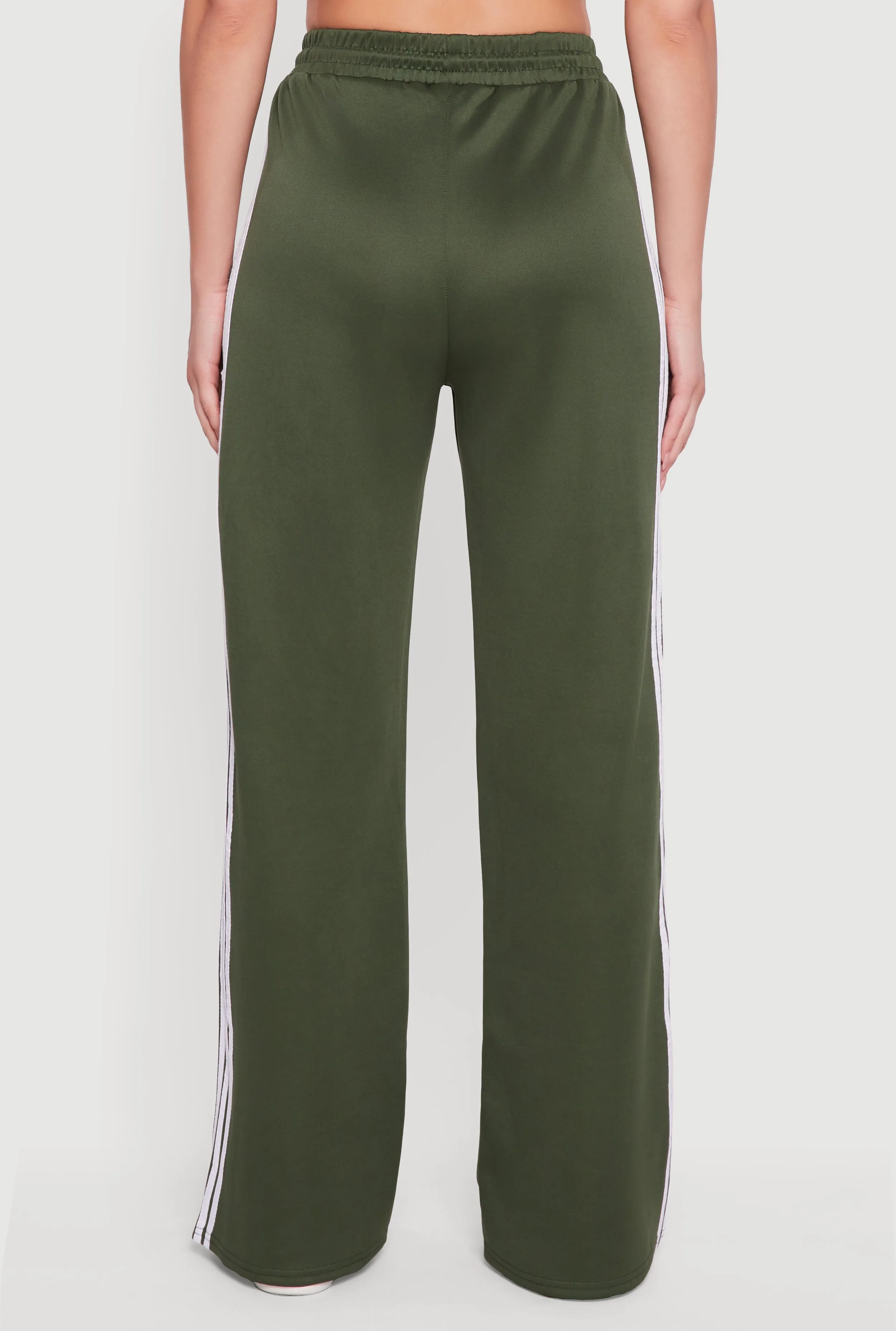 Contrast Trim High Waisted Wide Leg Sweatpants sold by Rainbow product image thumbnail 5