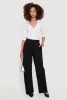 High Waisted Pleated Wide Leg Dress Pants sold by Rainbow