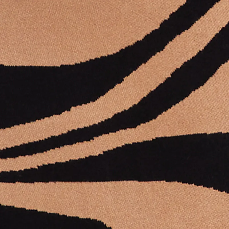 Plus Size Swirl Print Zip Back Tube Maxi Dress sold by Rainbow product image thumbnail 4