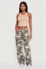 Camouflage Wide Leg Jeans sold by Rainbow