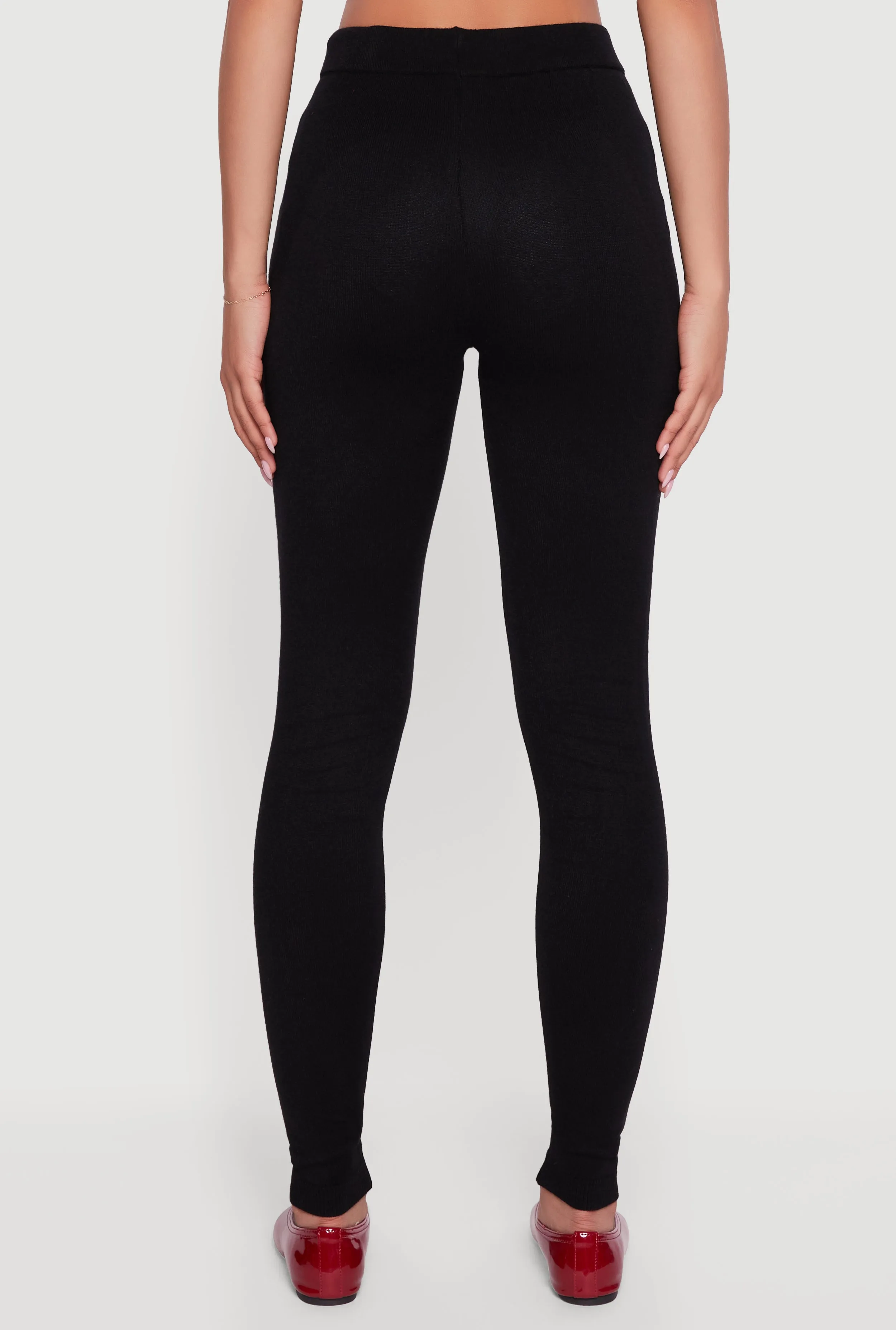 Knitted Drawstring Leggings sold by Rainbow product image thumbnail 5