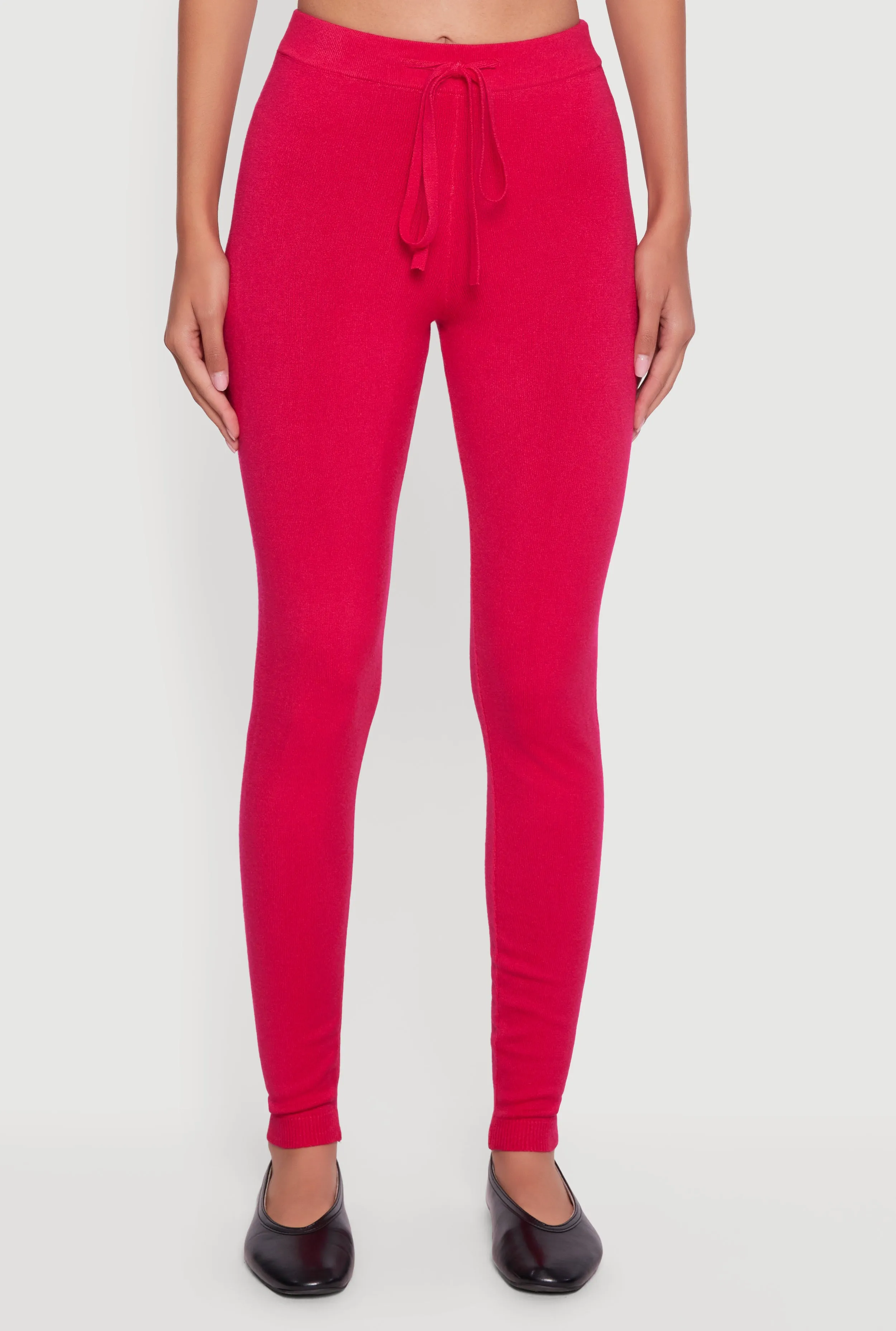 Knitted Drawstring Leggings sold by Rainbow product image thumbnail 3