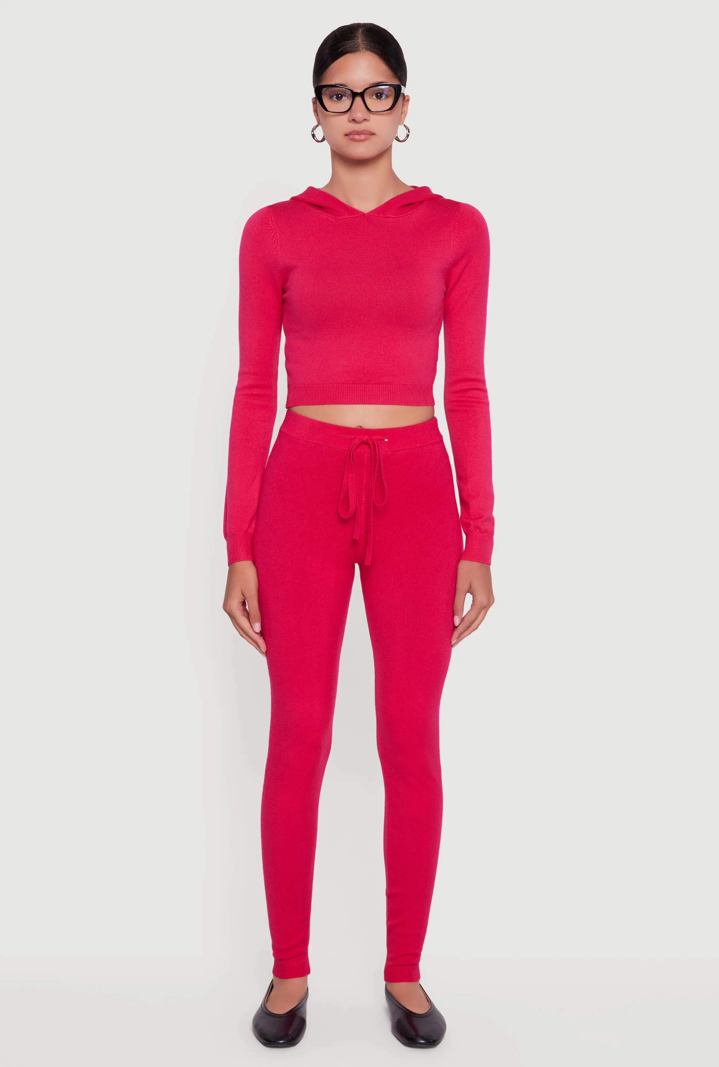 Knitted Drawstring Leggings sold by Rainbow product image thumbnail 2