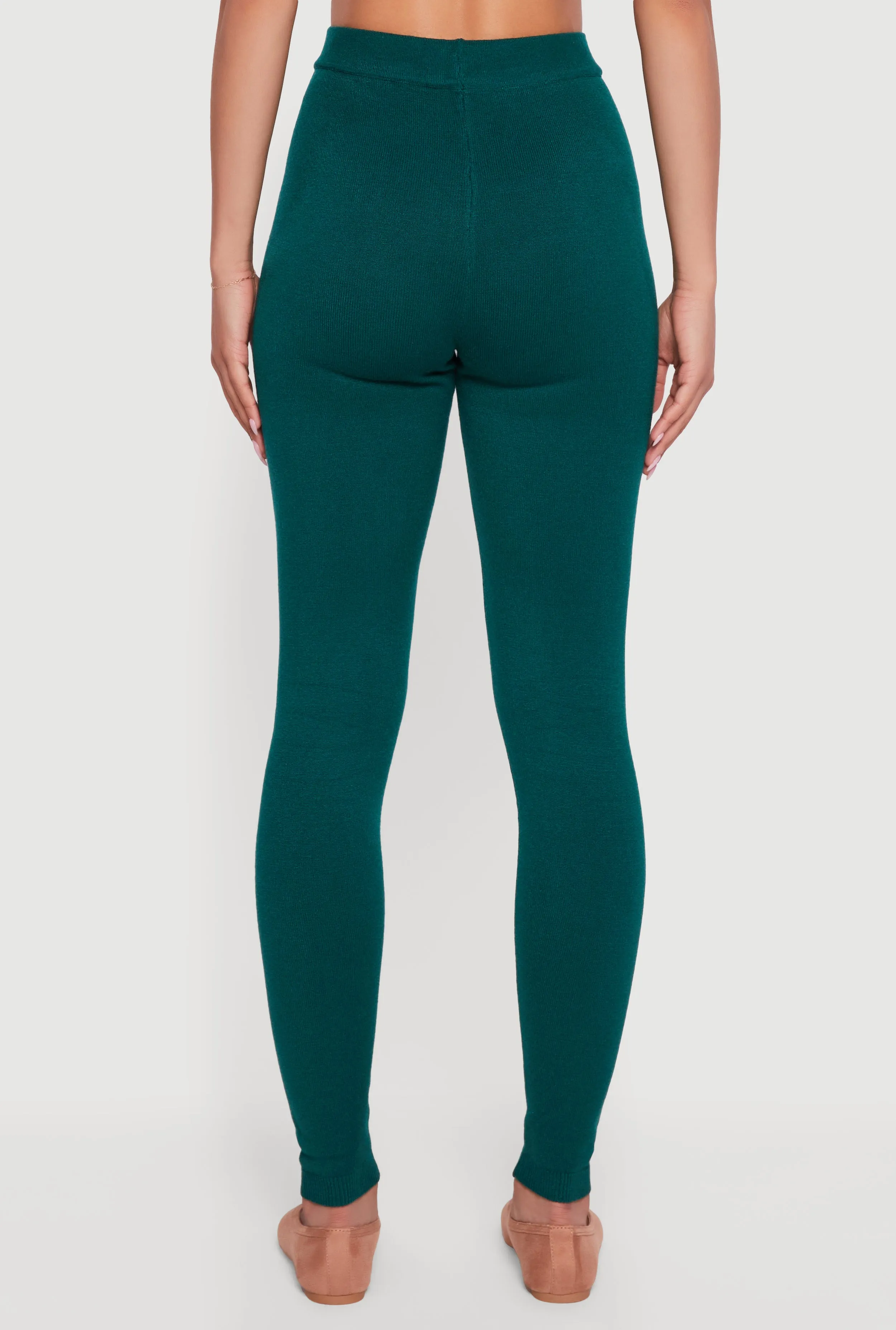 Knitted Drawstring Leggings sold by Rainbow product image thumbnail 5