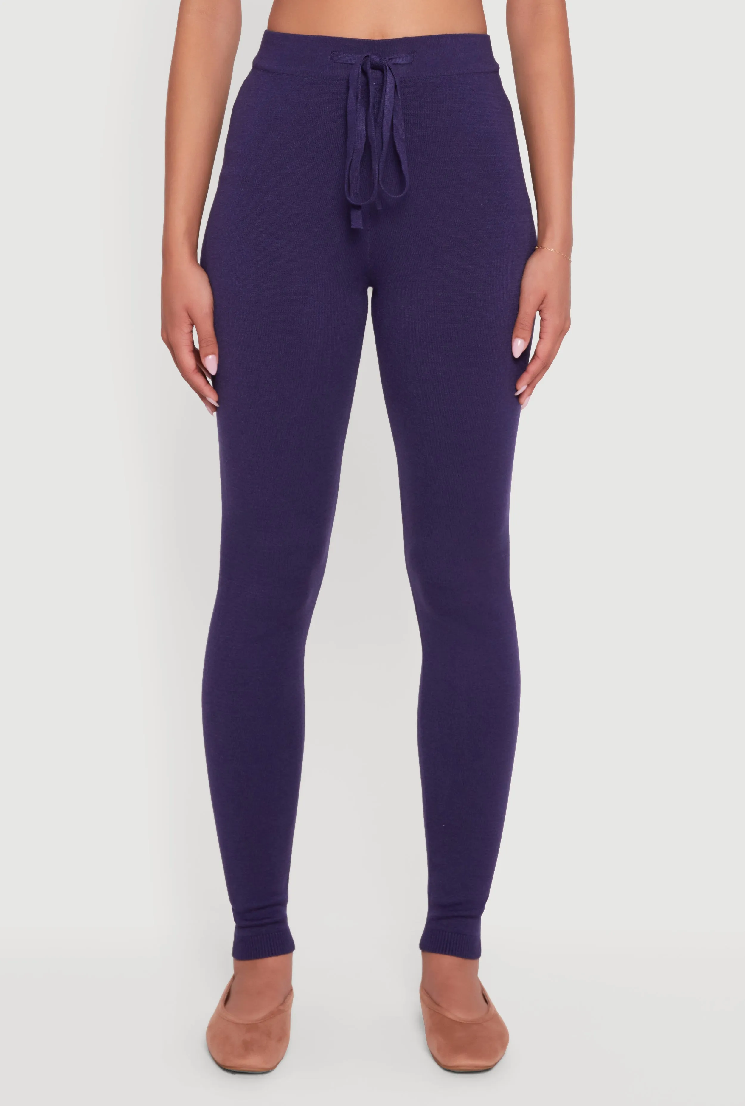 Knitted Drawstring Leggings sold by Rainbow product image thumbnail 3