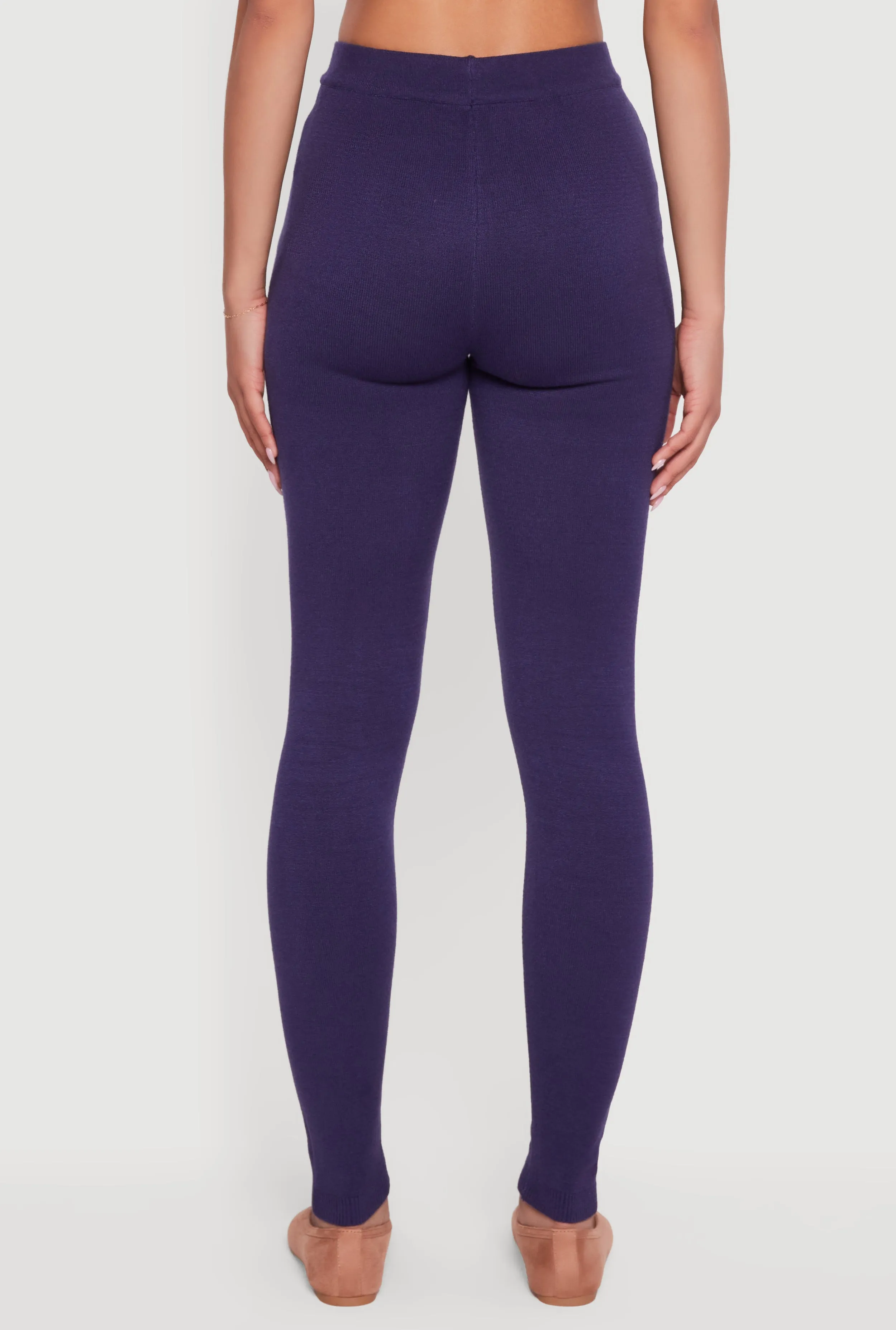 Knitted Drawstring Leggings sold by Rainbow product image thumbnail 5