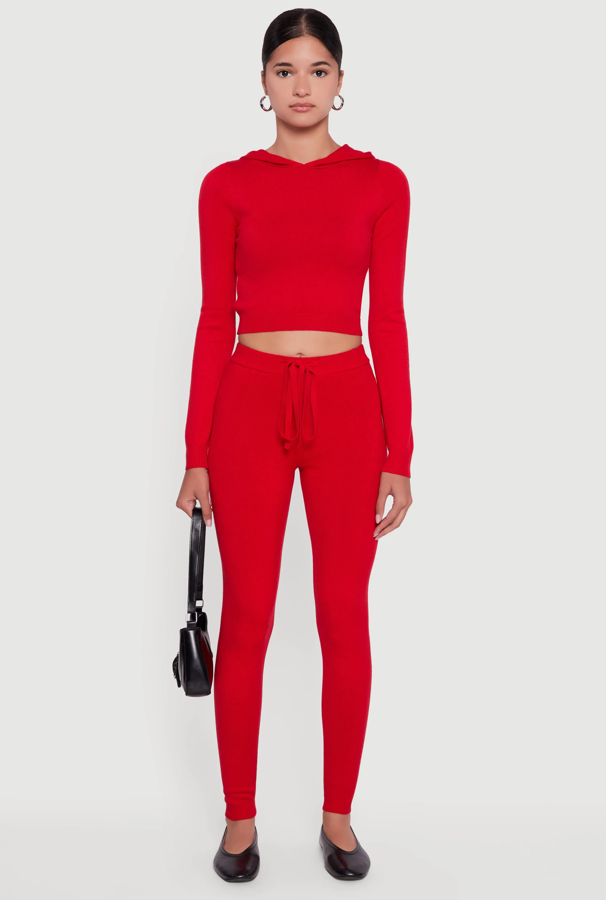 Knitted Drawstring Leggings sold by Rainbow product image thumbnail 2