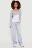 Brushed Rib Knit Boat Neck Shrug sold by Rainbow