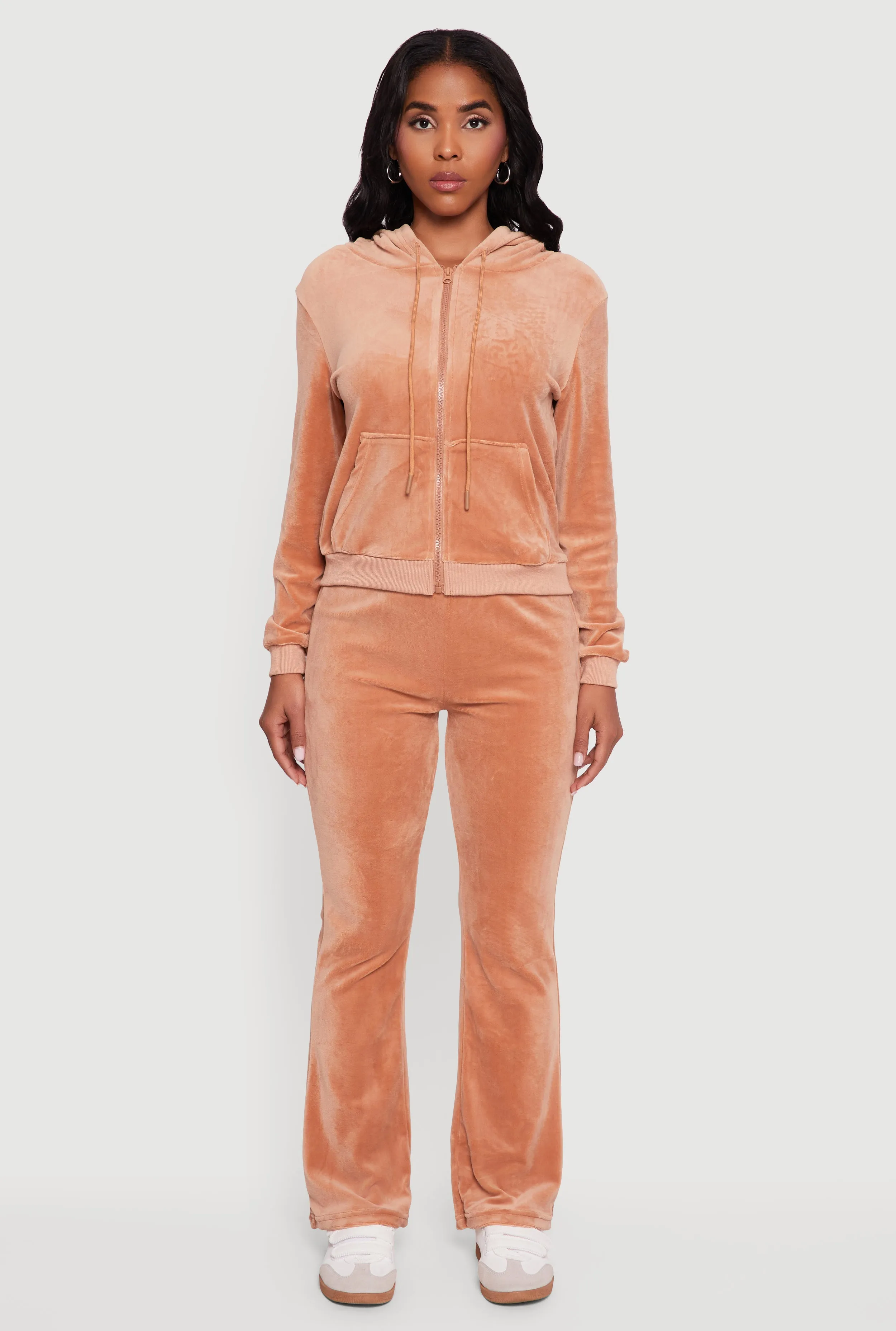 Velour Pull On Flare Sweatpants sold by Rainbow product image thumbnail 2