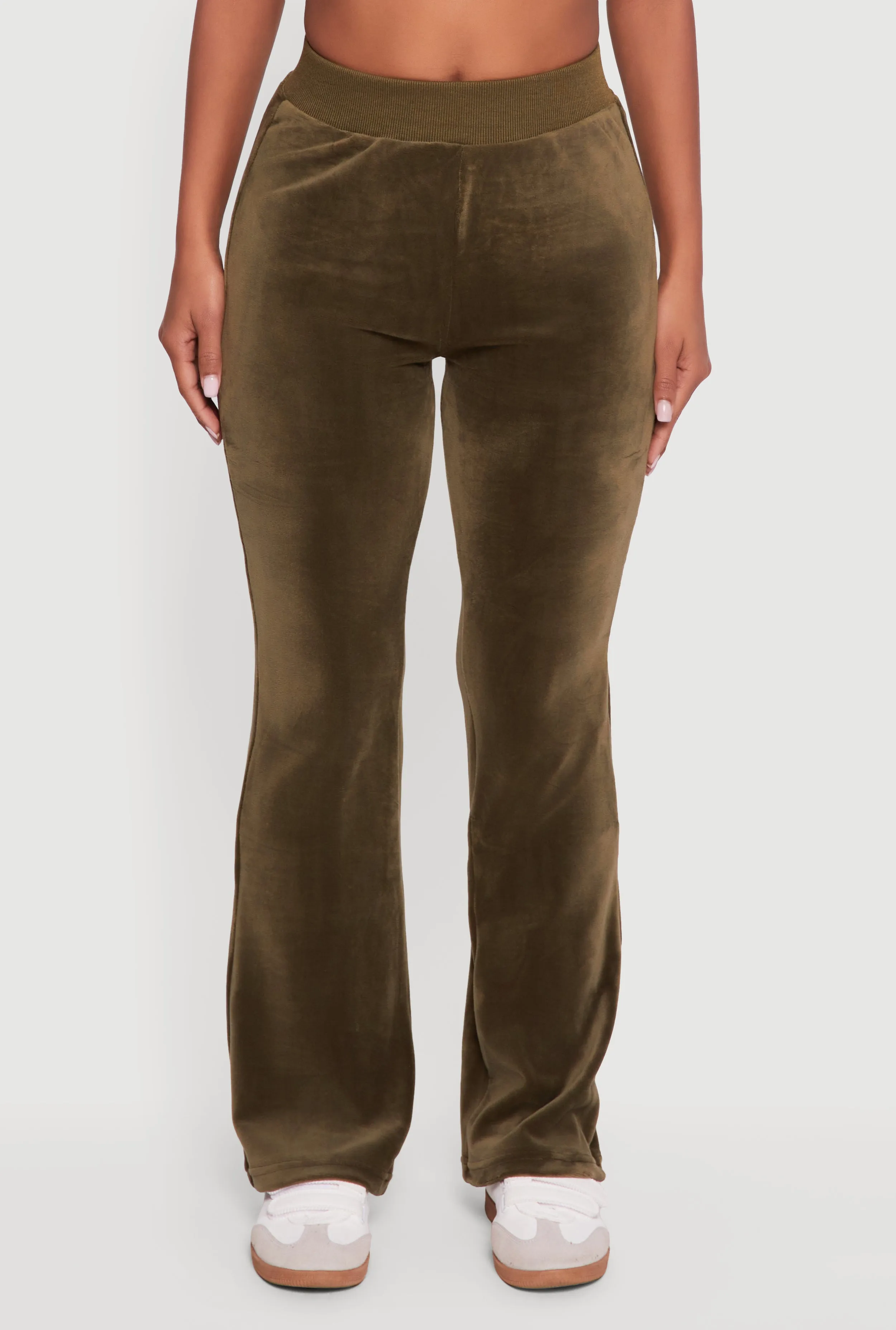 Velour Pull On Flare Sweatpants sold by Rainbow product image thumbnail 3