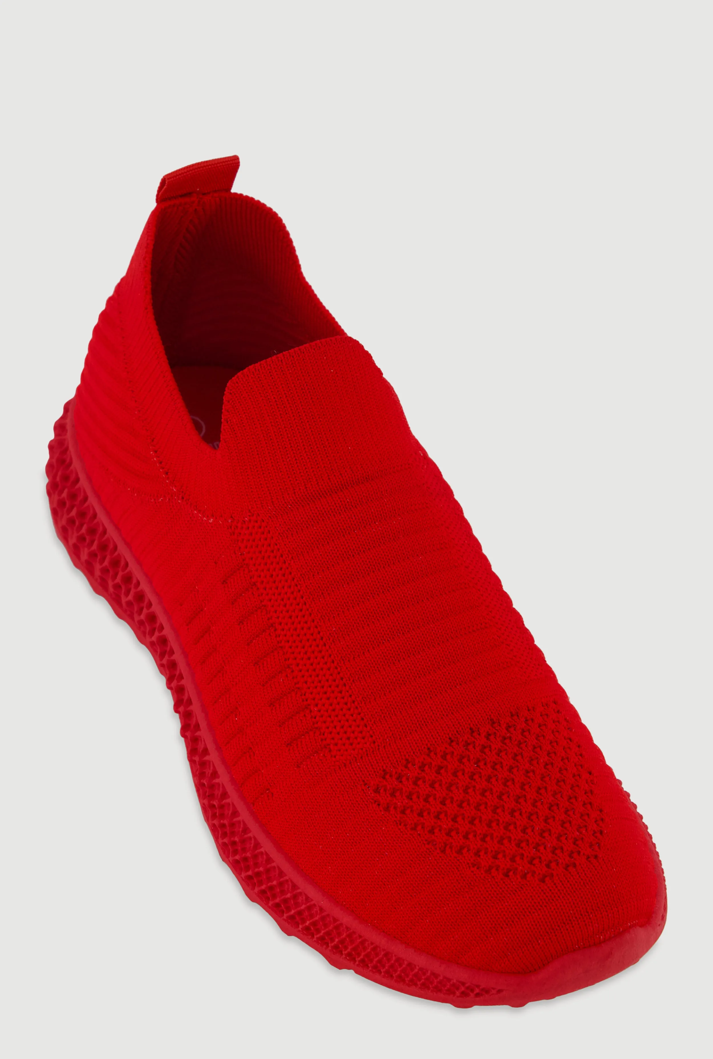 Slip On Textured Knit Sneakers sold by Rainbow