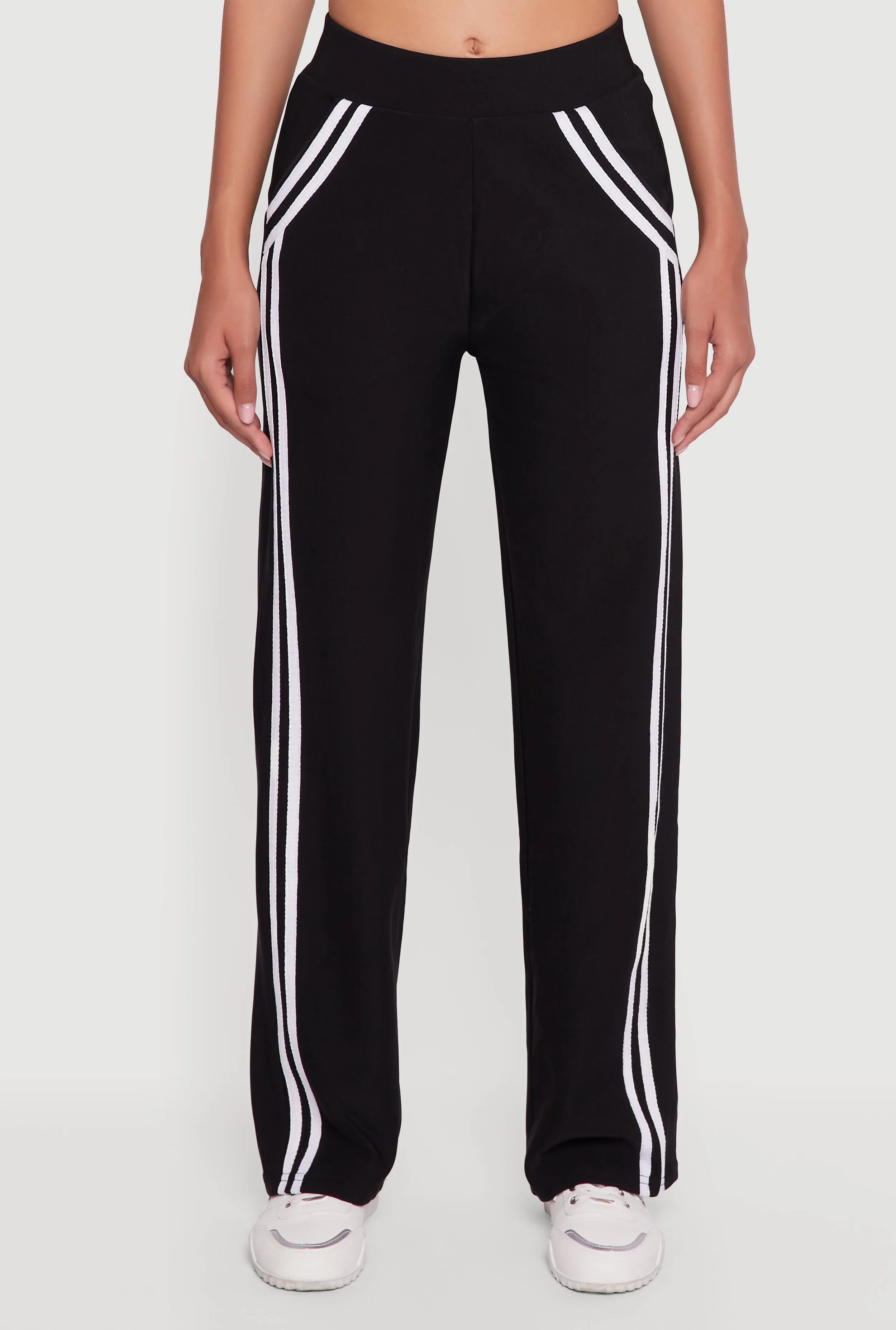 Varsity Stripe Detail Pull On Track Pants sold by Rainbow product image thumbnail 3