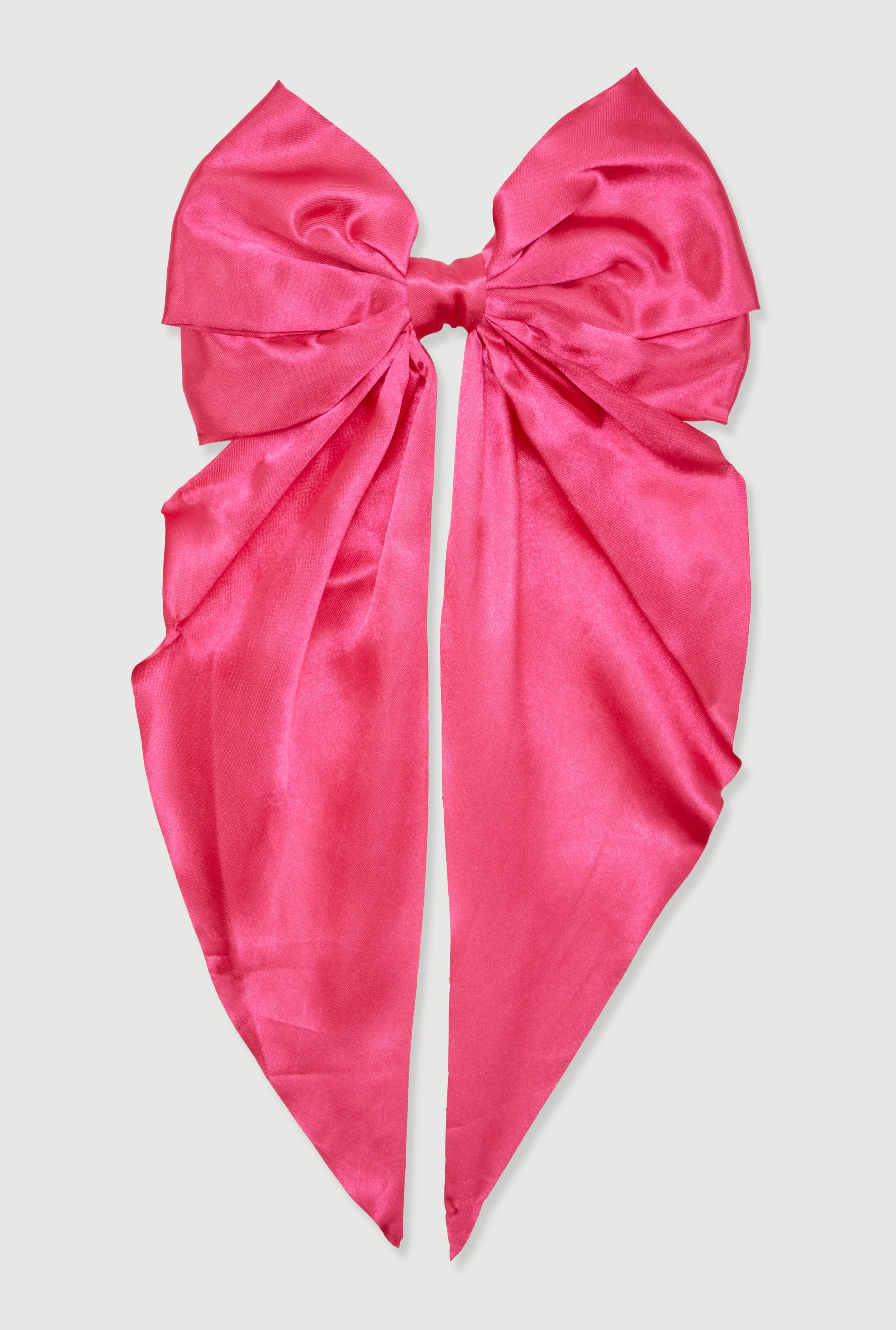 Satin Bow Hair Clip sold by Rainbow product image thumbnail 4