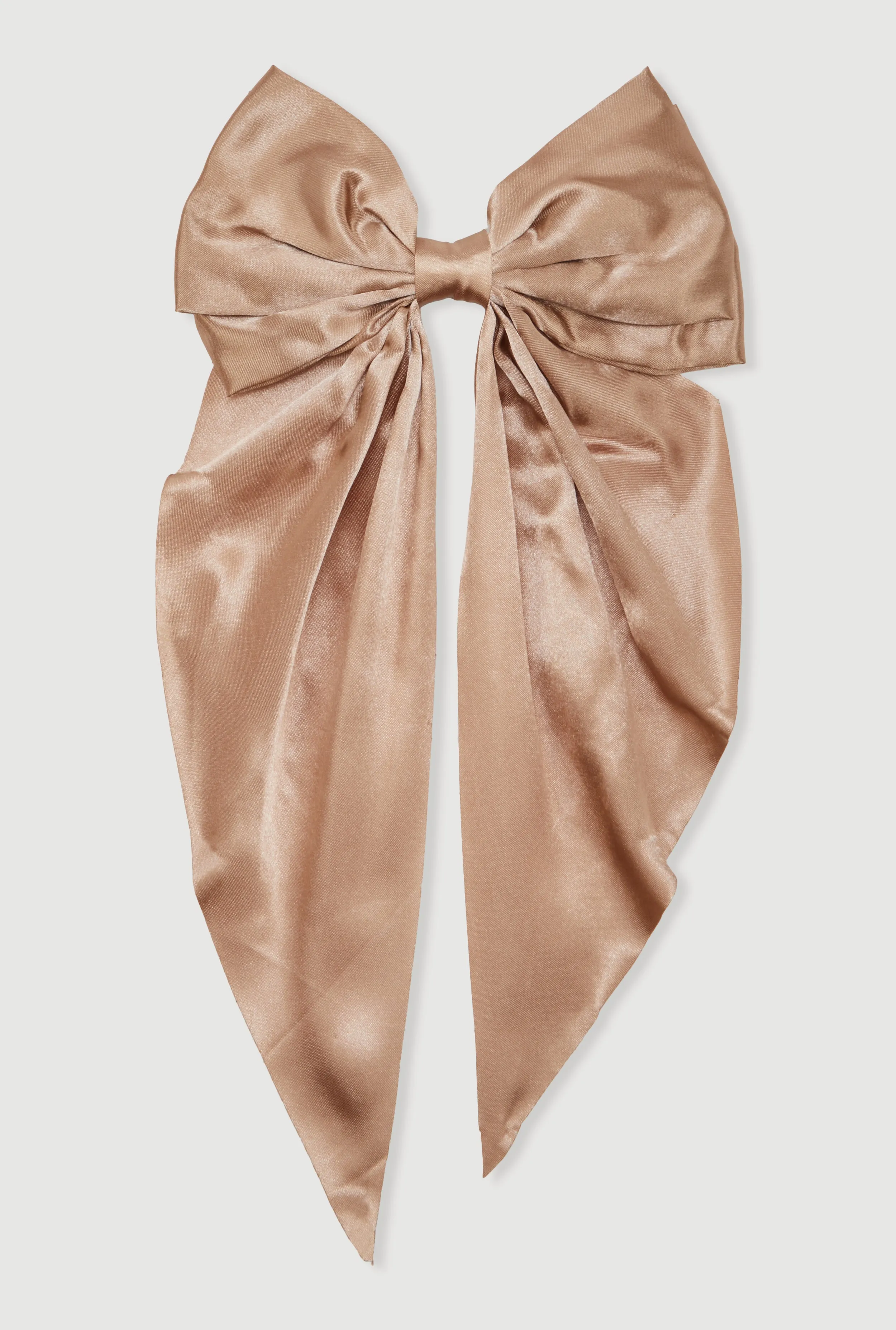 Satin Bow Hair Clip sold by Rainbow product image thumbnail 3