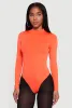 Long Sleeve Mock Neck Bodysuit sold by Rainbow
