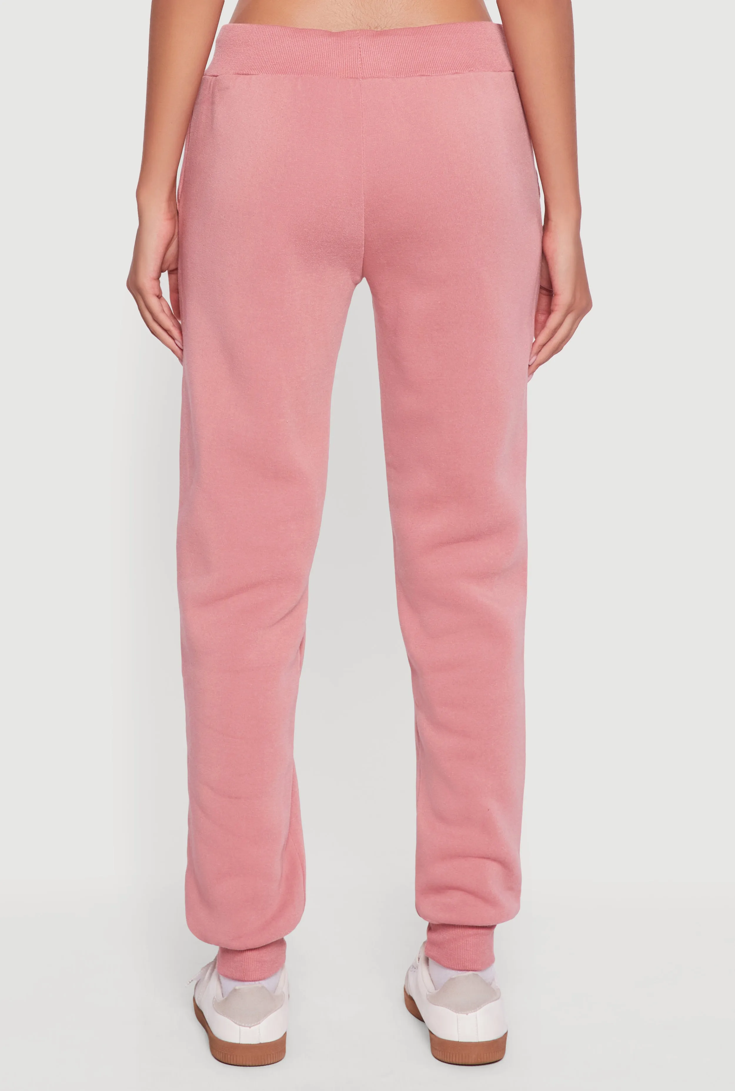 Cozy Fleece Lined Drawstring Waist Joggers sold by Rainbow product image thumbnail 5