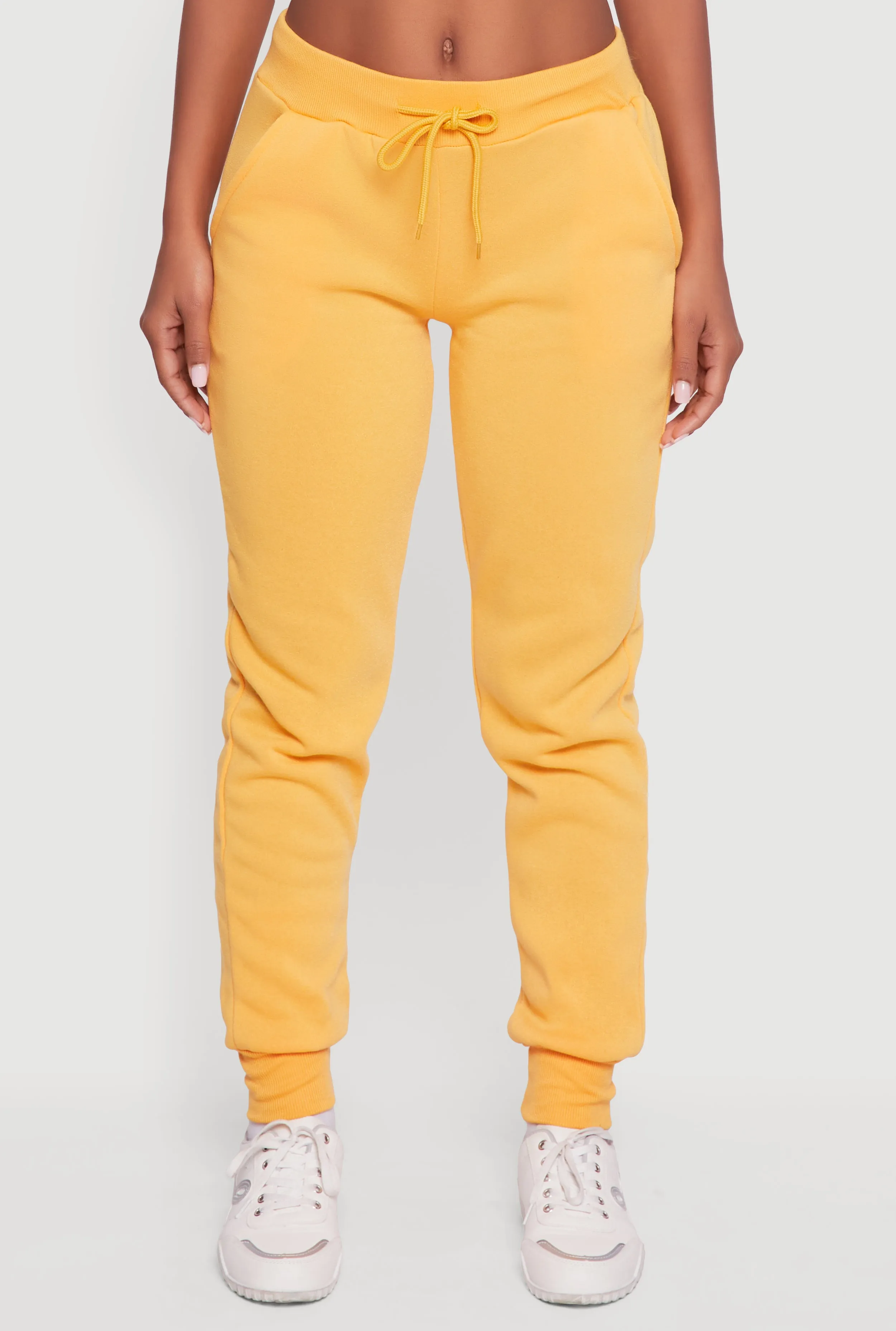 Cozy Fleece Lined Drawstring Waist Joggers sold by Rainbow product image thumbnail 3