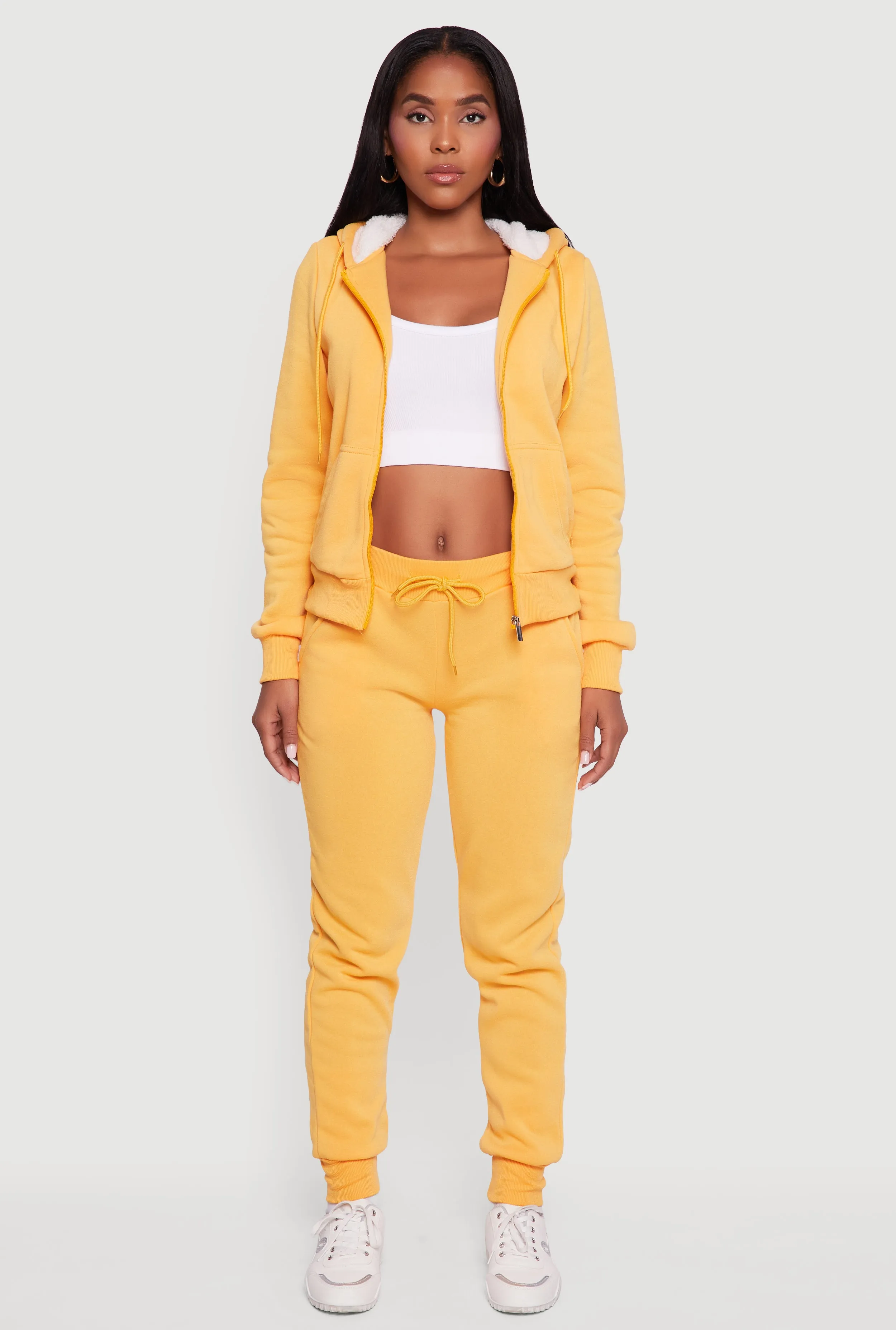 Cozy Fleece Lined Drawstring Waist Joggers sold by Rainbow product image thumbnail 2