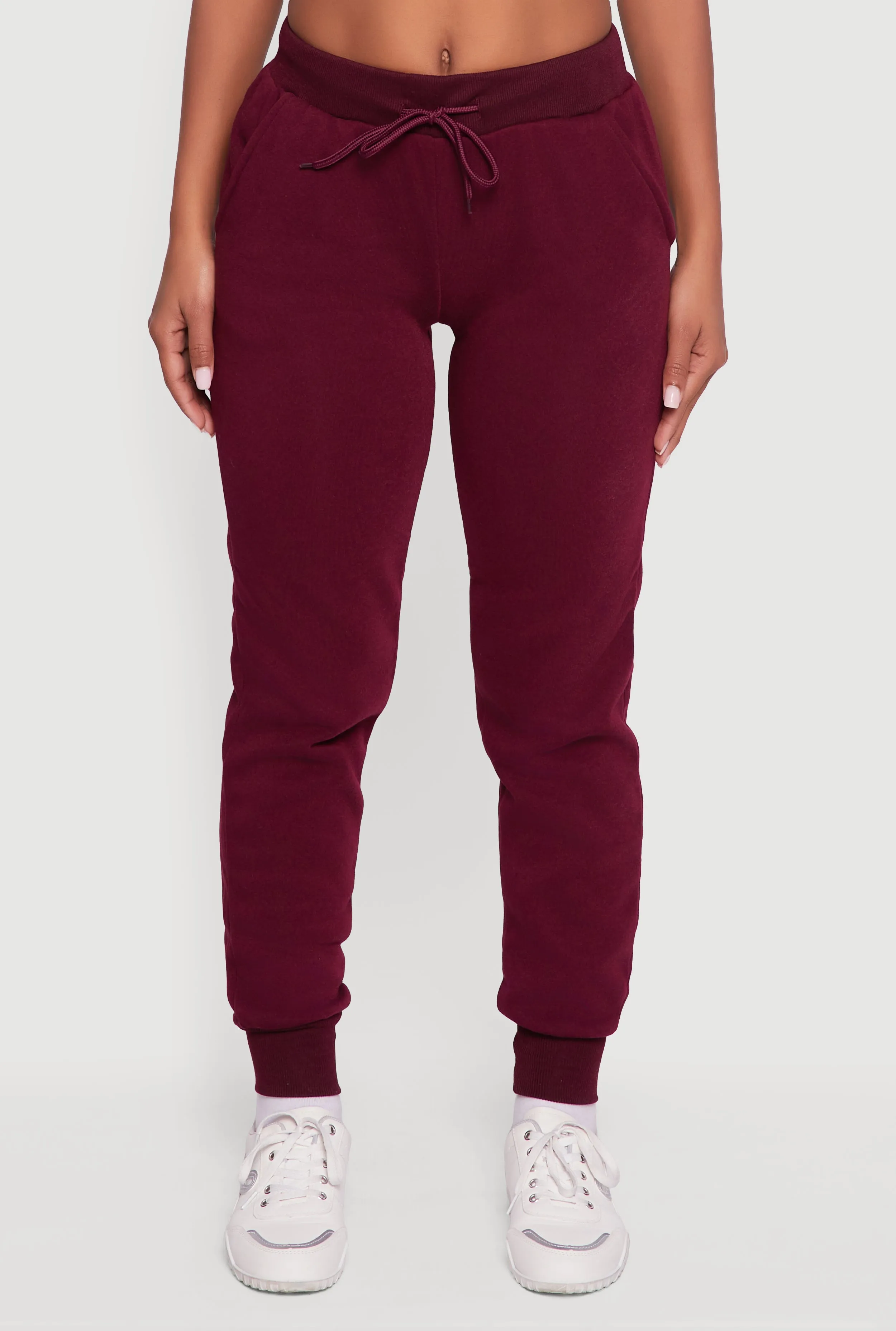 Cozy Fleece Lined Drawstring Waist Joggers sold by Rainbow product image thumbnail 3