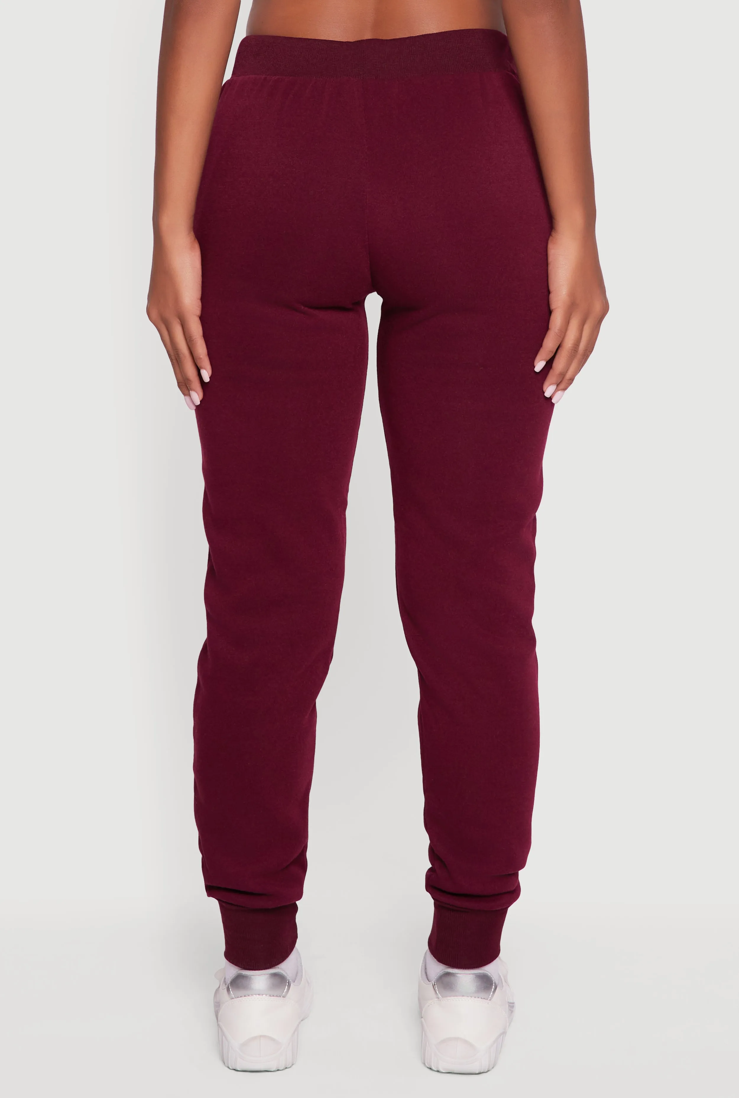 Cozy Fleece Lined Drawstring Waist Joggers sold by Rainbow product image thumbnail 5