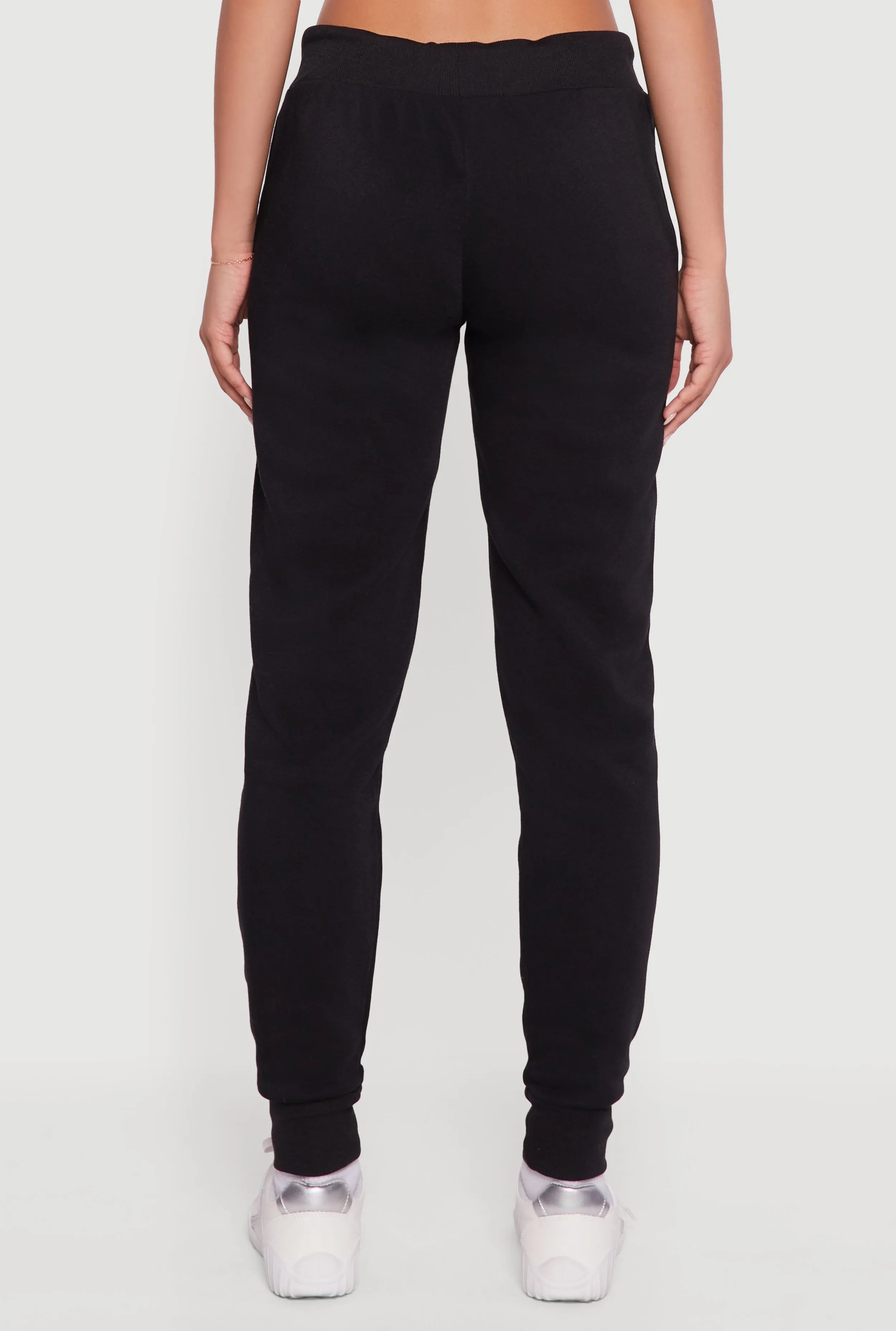 Cozy Fleece Lined Drawstring Waist Joggers sold by Rainbow product image thumbnail 5